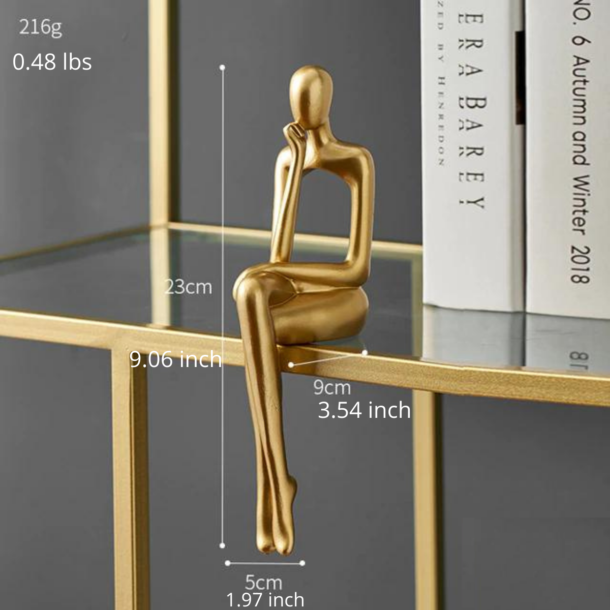 DecoraForm – Abstract Bookshelf Figures with Artistic Appearance