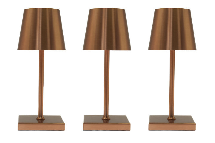 LumaGlow – Wireless Mini Table Lamp with Rechargeable Battery and Dimming Function