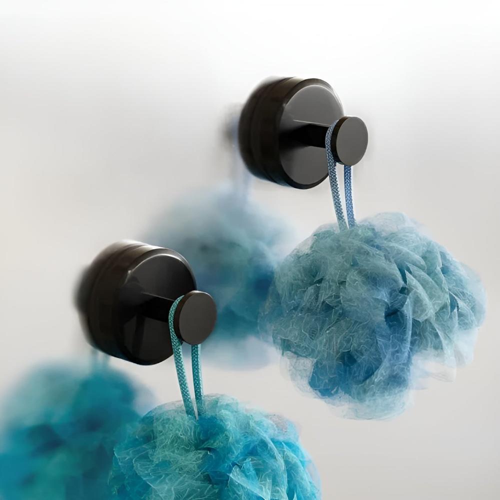FlexiGrip – Powerful Self-Adhesive Shower Hooks for Smart Storage