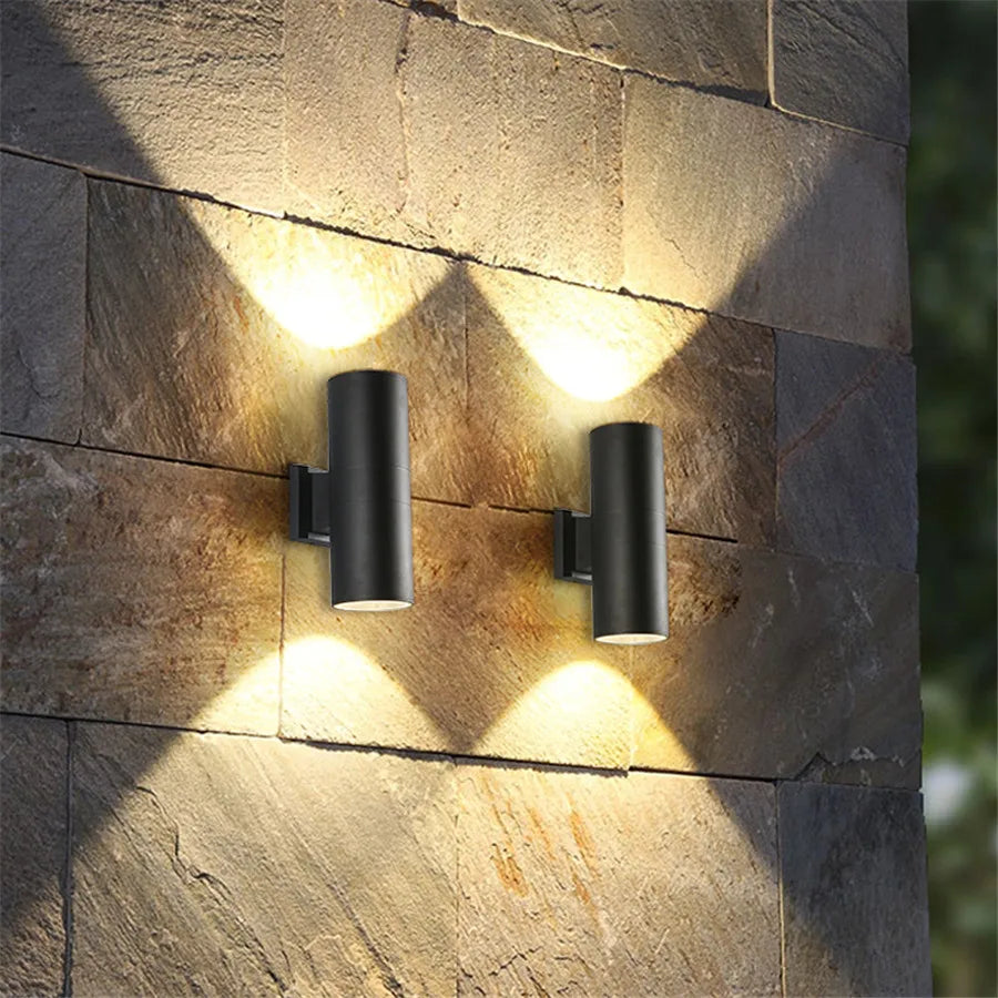 LumiAlu – Elegant Aluminum Outdoor Wall Lamp with Sustainable LED Lighting