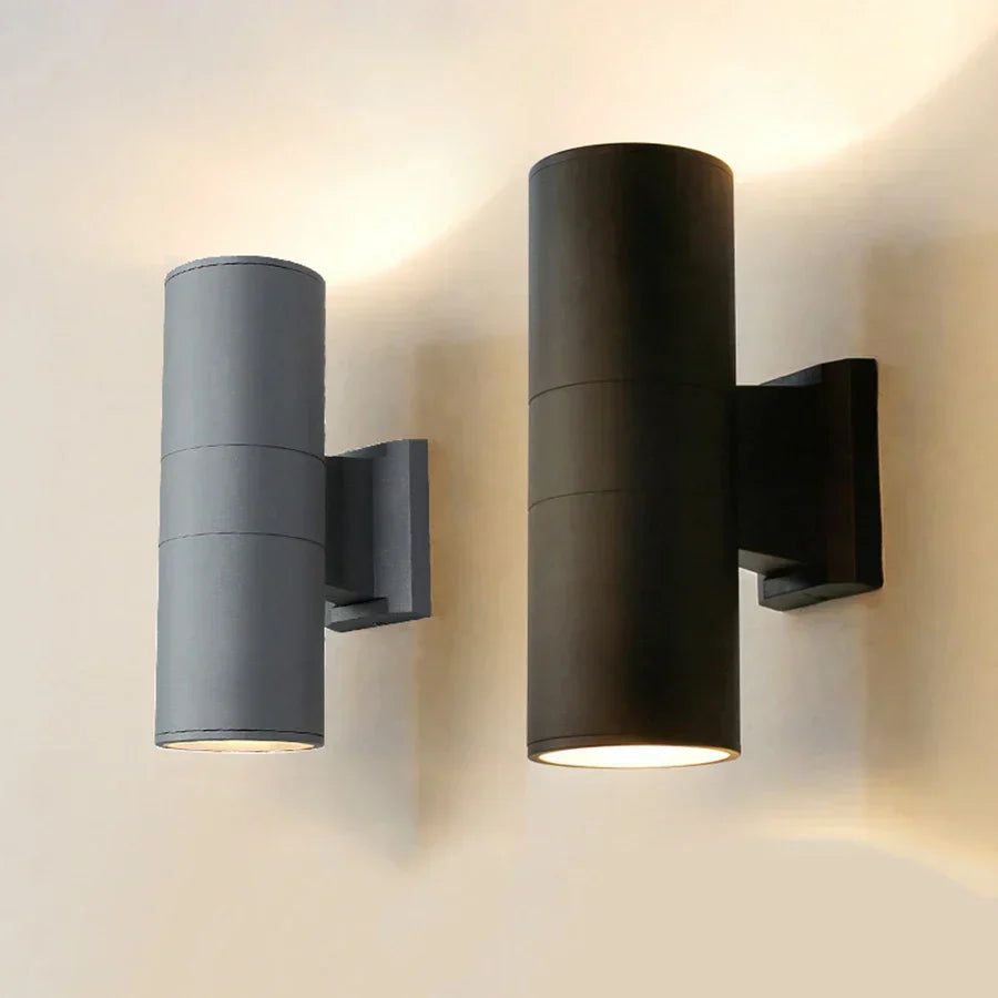 LumiAlu – Elegant Aluminum Outdoor Wall Lamp with Sustainable LED Lighting