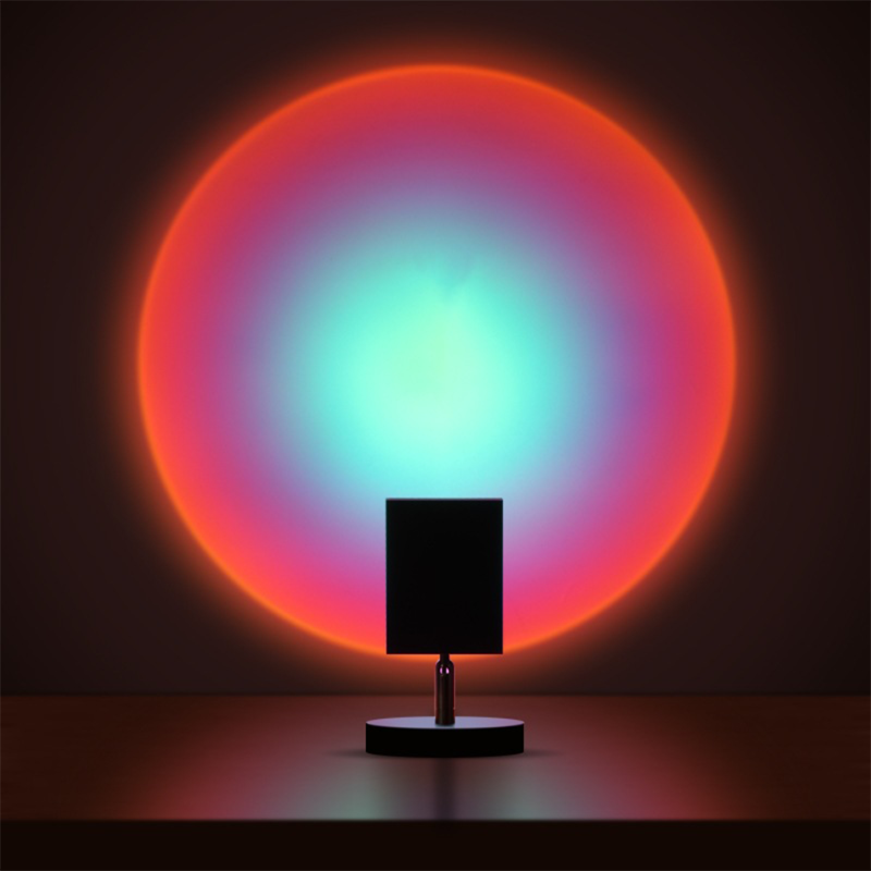 SunsetGlow – Retro Table Lamp with Elegant Sunset Design for a Warm Atmosphere