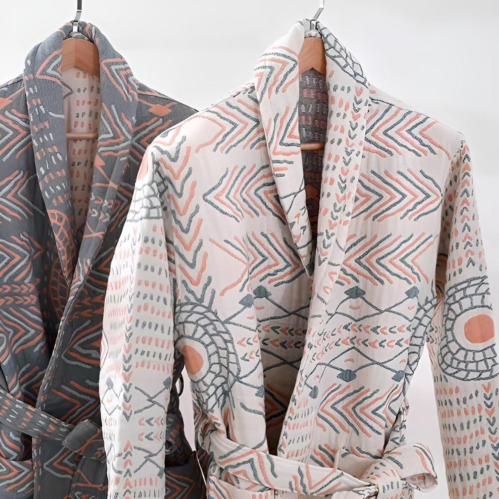 VelvetMorn – Soft Luxury Bathrobe made of Cotton Blend for Relaxing Moments