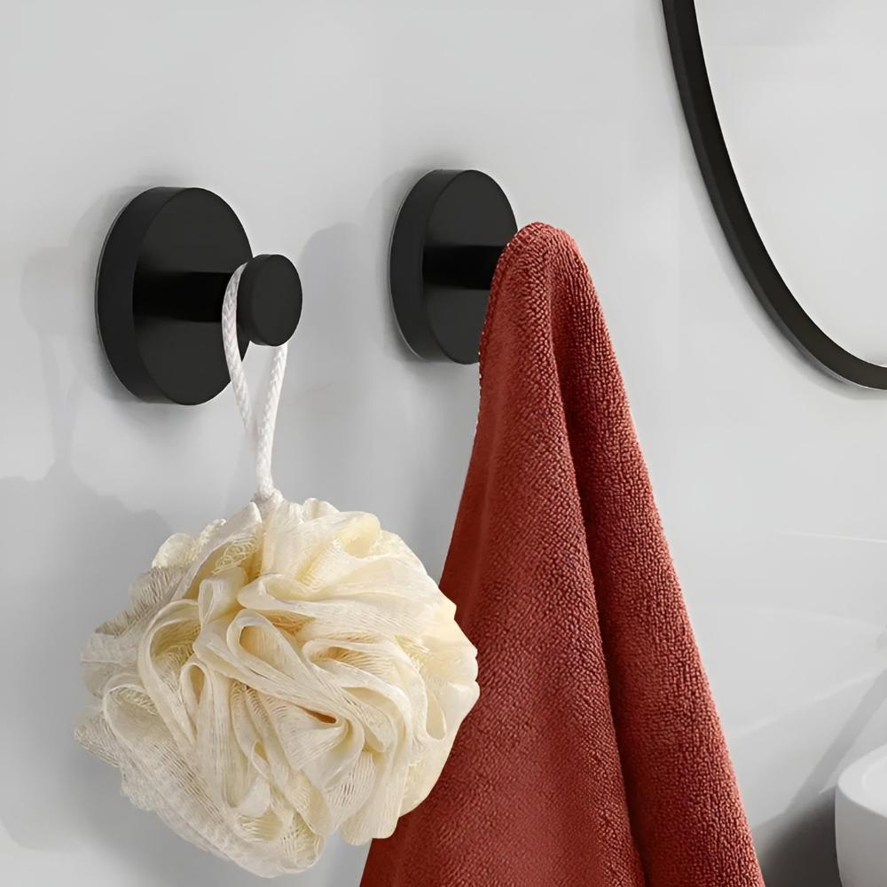 FlexiGrip – Powerful Self-Adhesive Shower Hooks for Smart Storage
