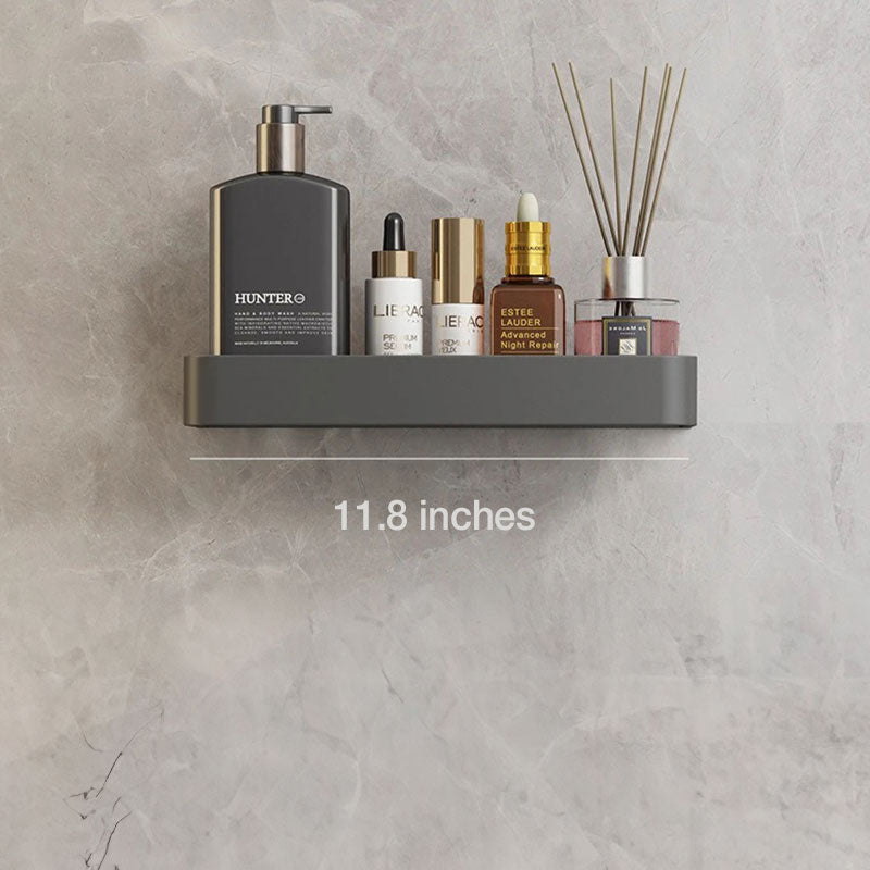 UrbanShelf – Modern Floating Bathroom Shelves with Self-Adhesive Installation and Towel Holder