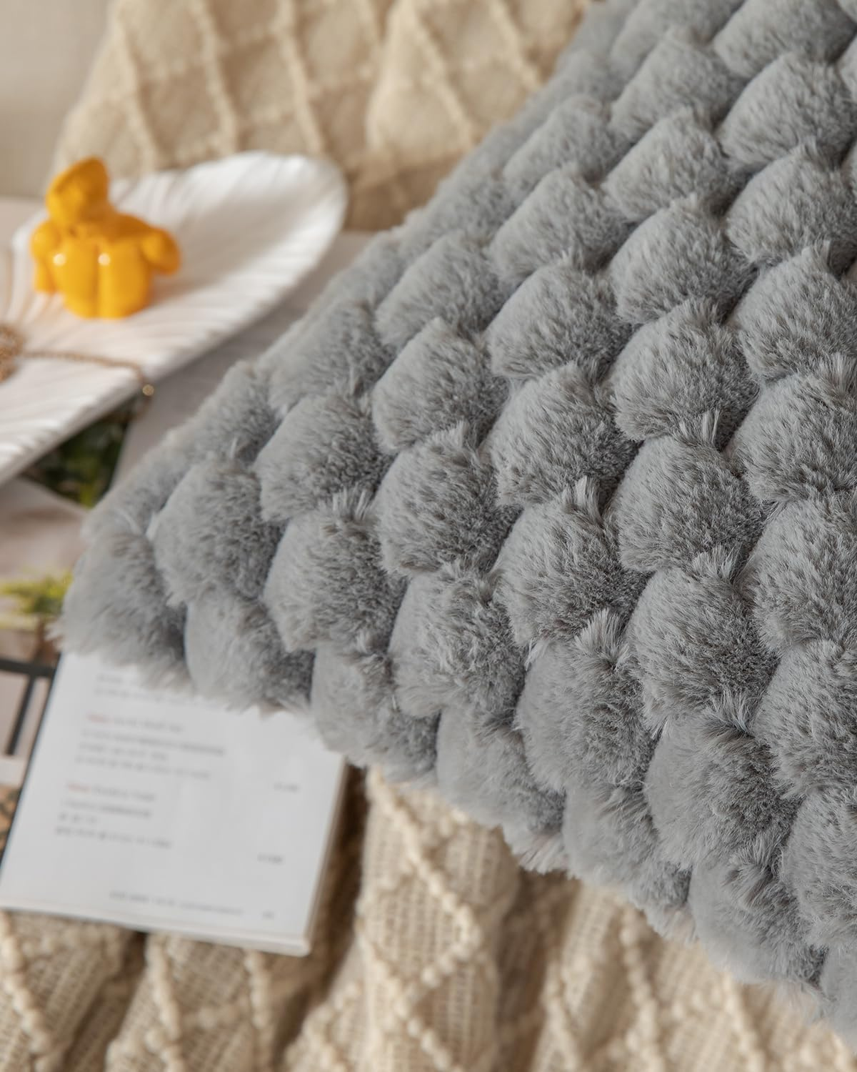 Embrace – Luxury Decorative Cushion with Lush Texture for a Refined Interior