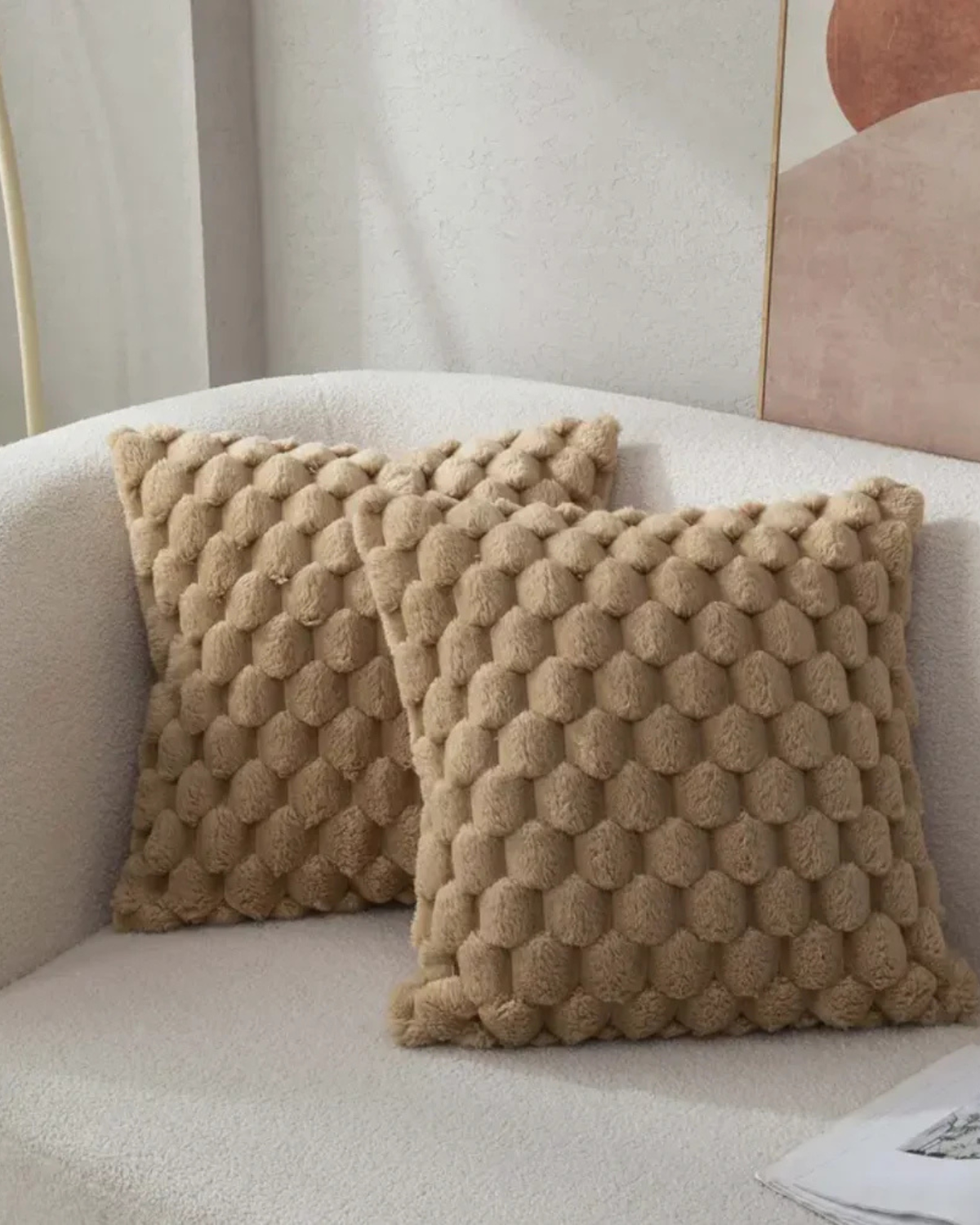Embrace – Luxury Decorative Cushion with Lush Texture for a Refined Interior