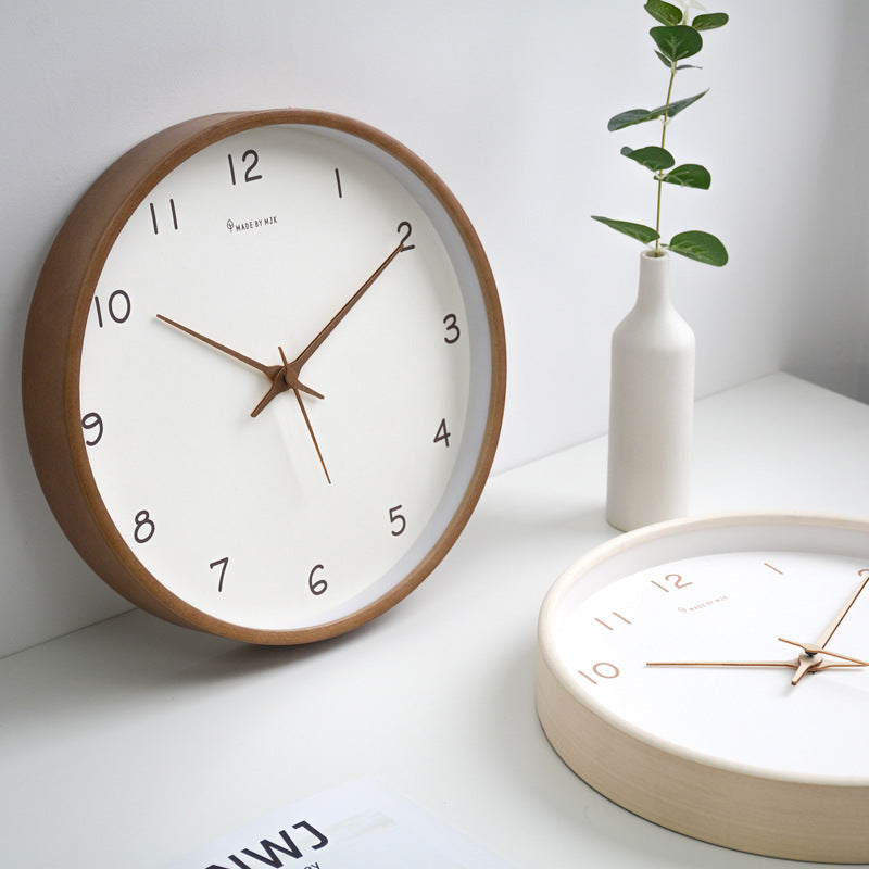 TimberTime – Stylish Wooden Wall Clock with Silent Movement for a Timeless Interior