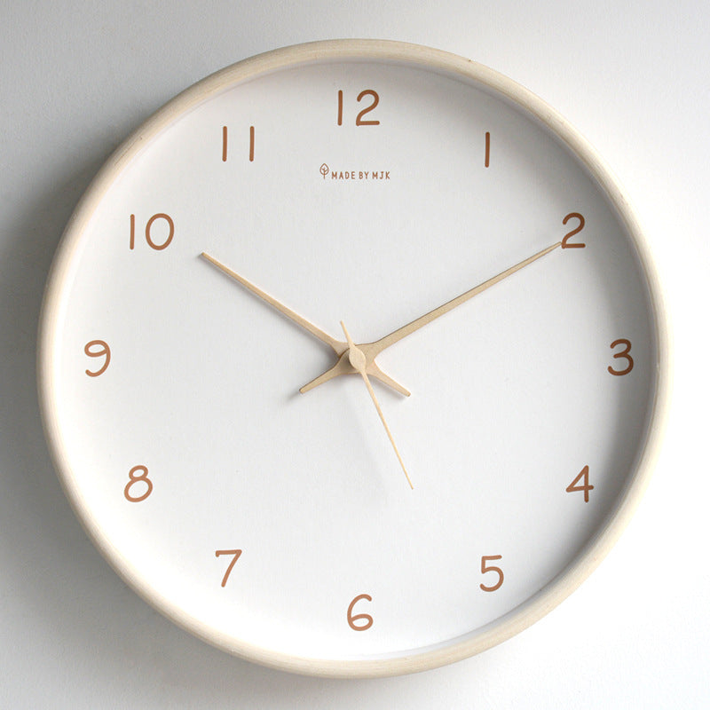 TimberTime – Stylish Wooden Wall Clock with Silent Movement for a Timeless Interior