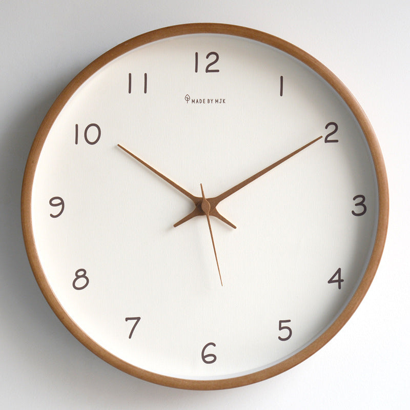 TimberTime – Stylish Wooden Wall Clock with Silent Movement for a Timeless Interior