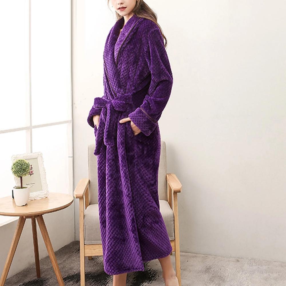 Velura Luxe – Elegant Fleece Bathrobe with Ultimate Wearing Comfort
