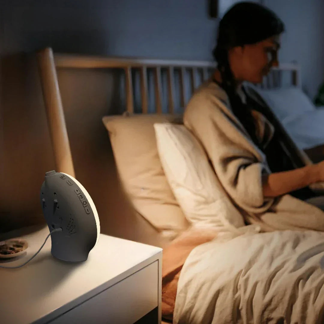 AuroraGlow – Luxury Alarm Clock Lamp with Sunrise Simulation and Soothing Mood Lighting