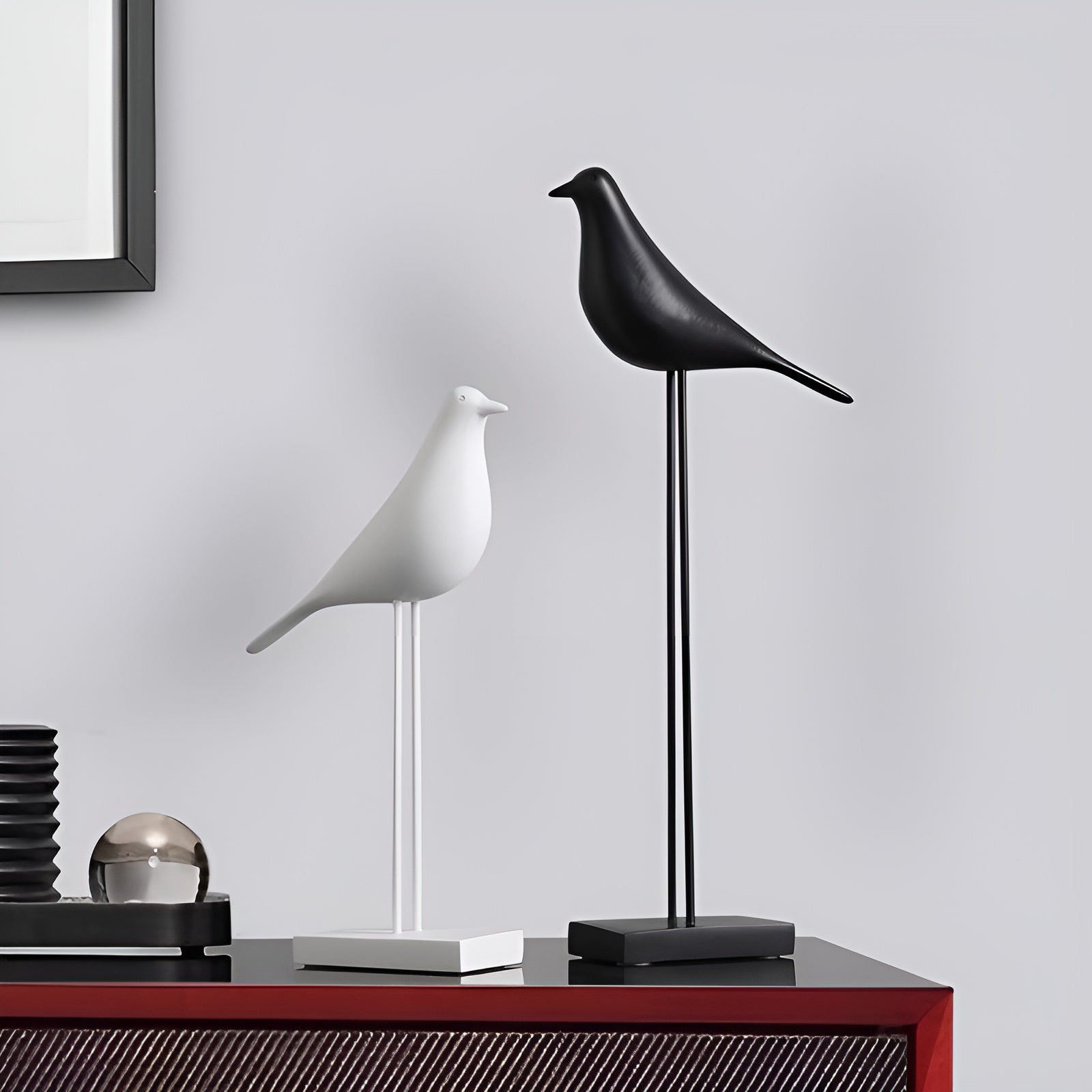 Aviéra Elegant Bird Figurines – Stylish Minimalist Decor for a Calm Interior