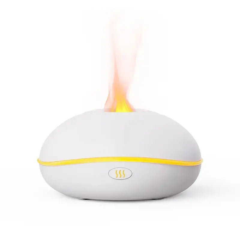 AuraFlame – Moderne Aroma Diffuser met Sfeervolle Vlamlicht