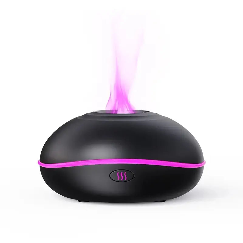 AuraFlame – Moderne Aroma Diffuser met Sfeervolle Vlamlicht
