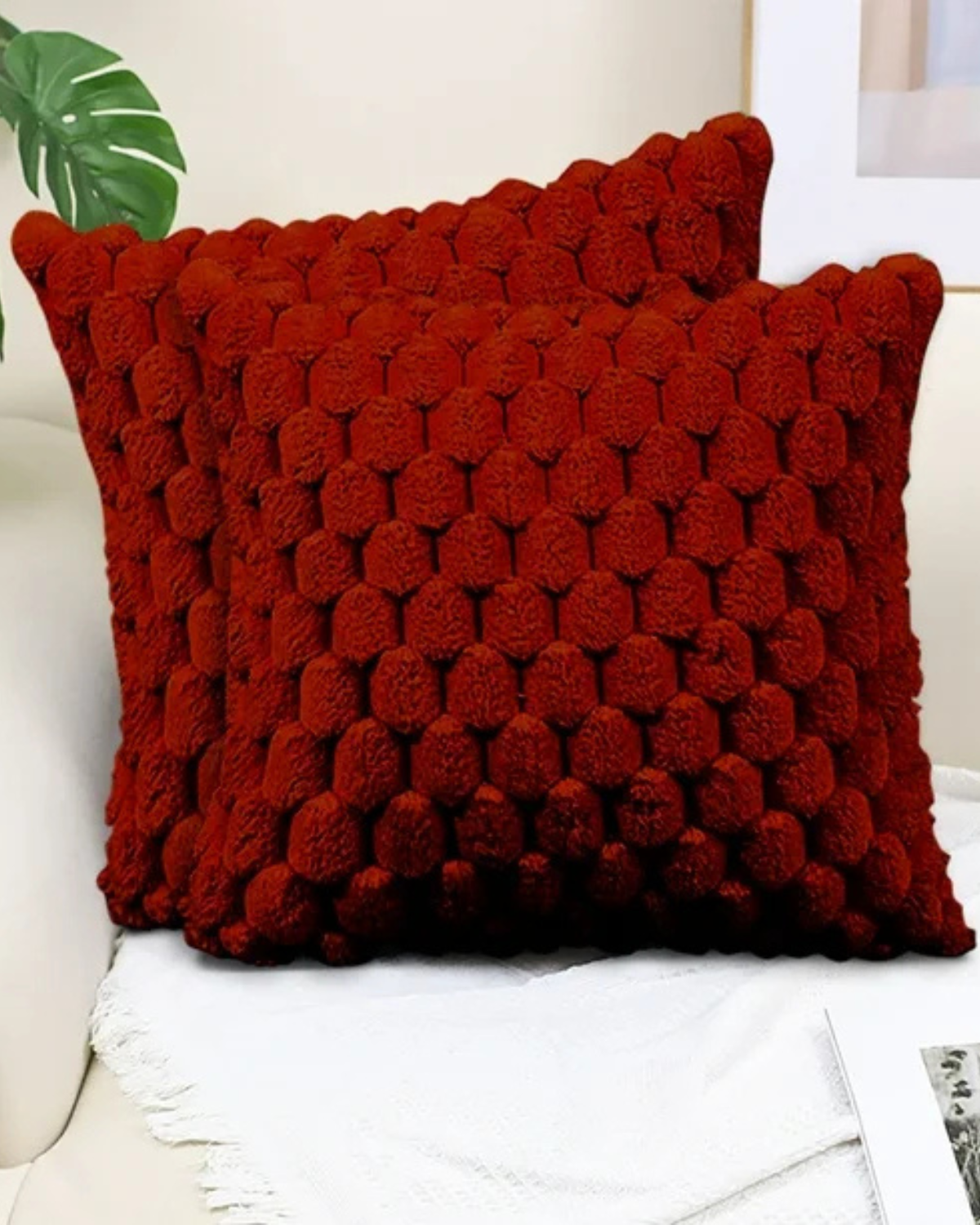 Embrace – Luxury Decorative Cushion with Lush Texture for a Refined Interior