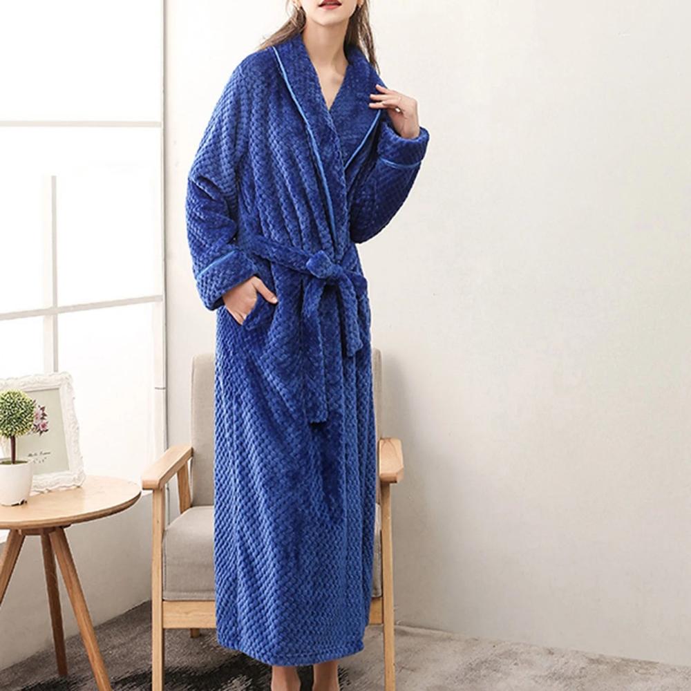 Velura Luxe – Elegant Fleece Bathrobe with Ultimate Wearing Comfort