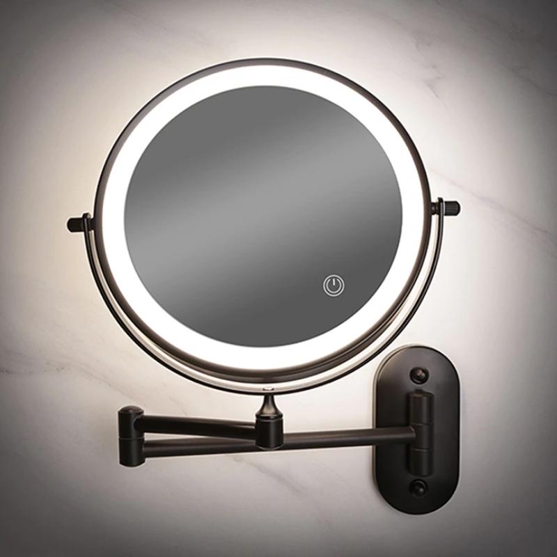 LumiMirror – Luxe LED Make-up Spiegel met Oplaadbare Verlichting
