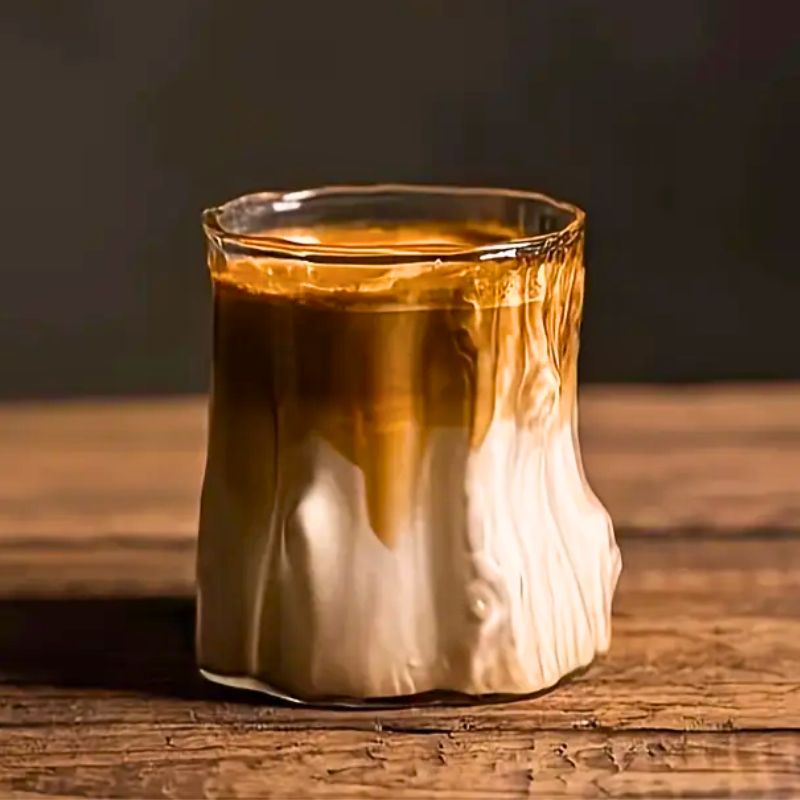 MizuLoden – Vintage Glass Mug with Japanese Serenity