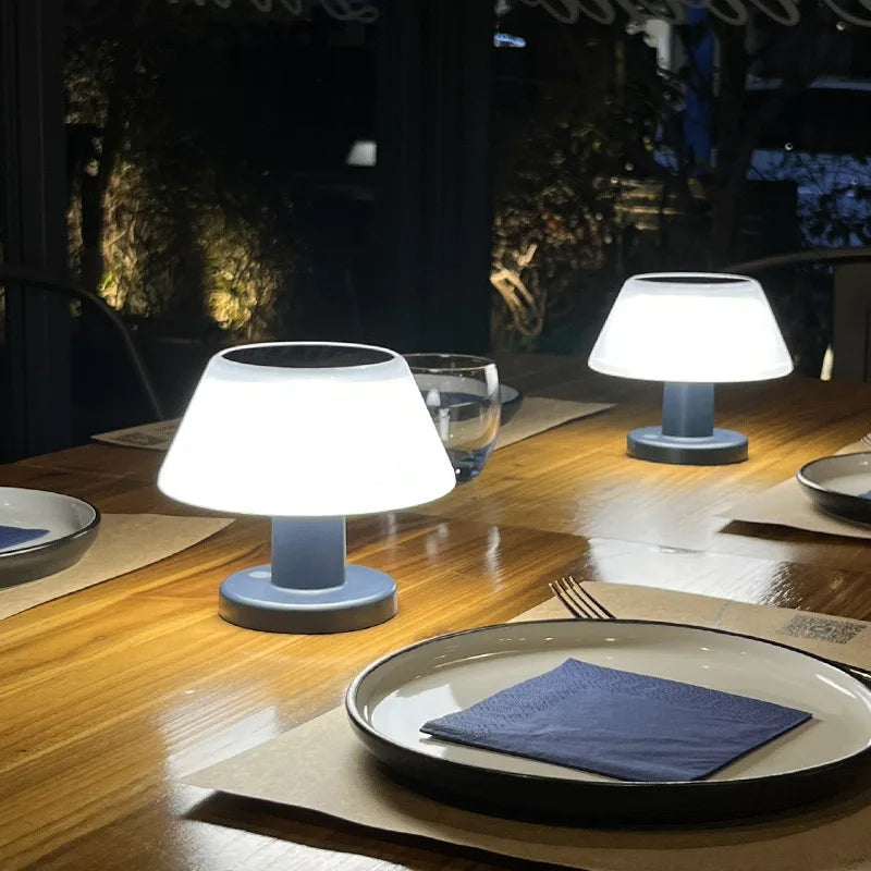 SolarGlow – Sustainable Table Lamp with Modern Design