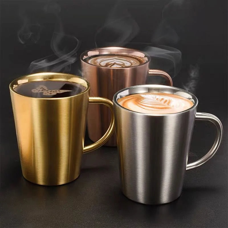 SteelAura Luxe Thermo Mug – Stylish Stainless Steel Cup for a Modern Interior