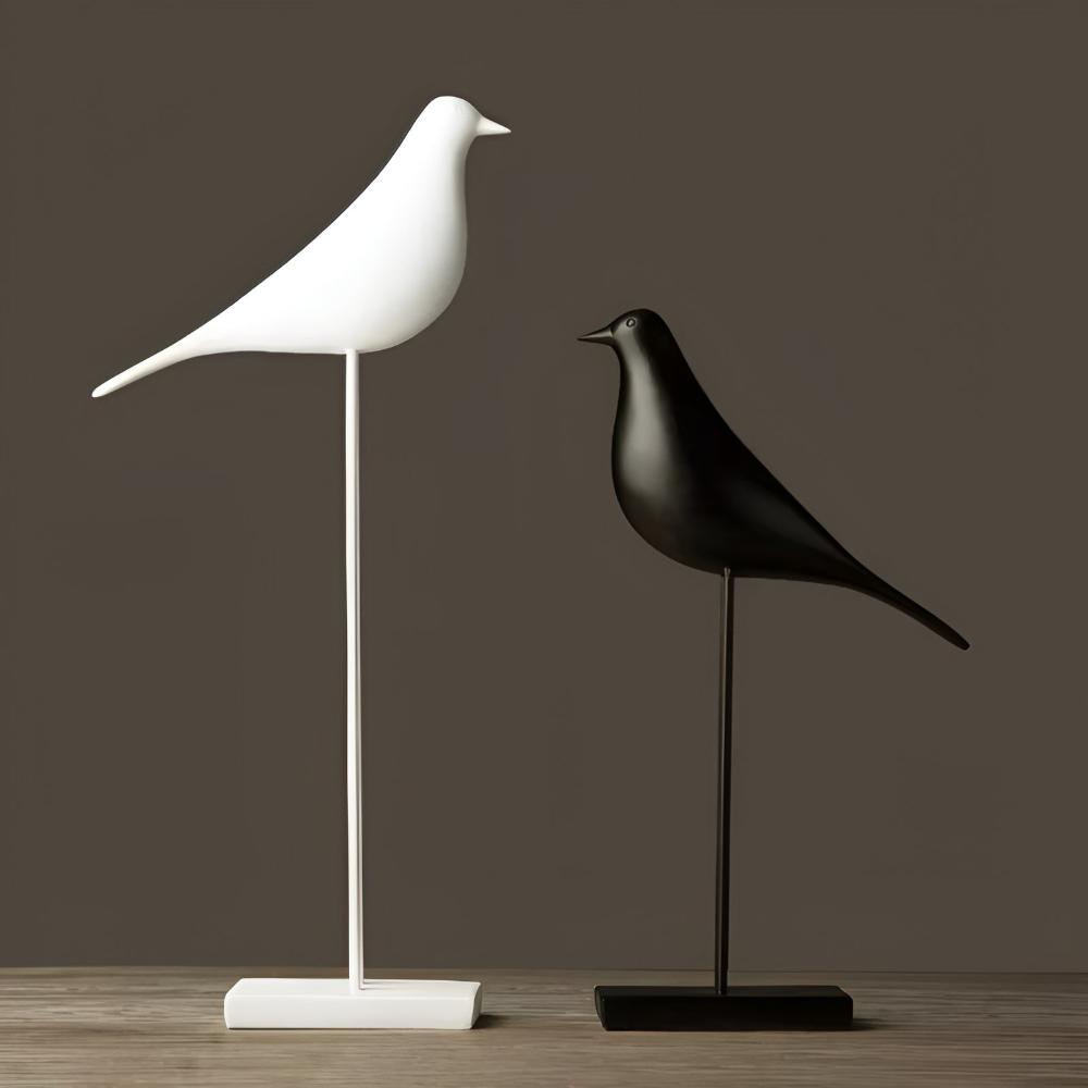 Aviéra Elegant Bird Figurines – Stylish Minimalist Decor for a Calm Interior