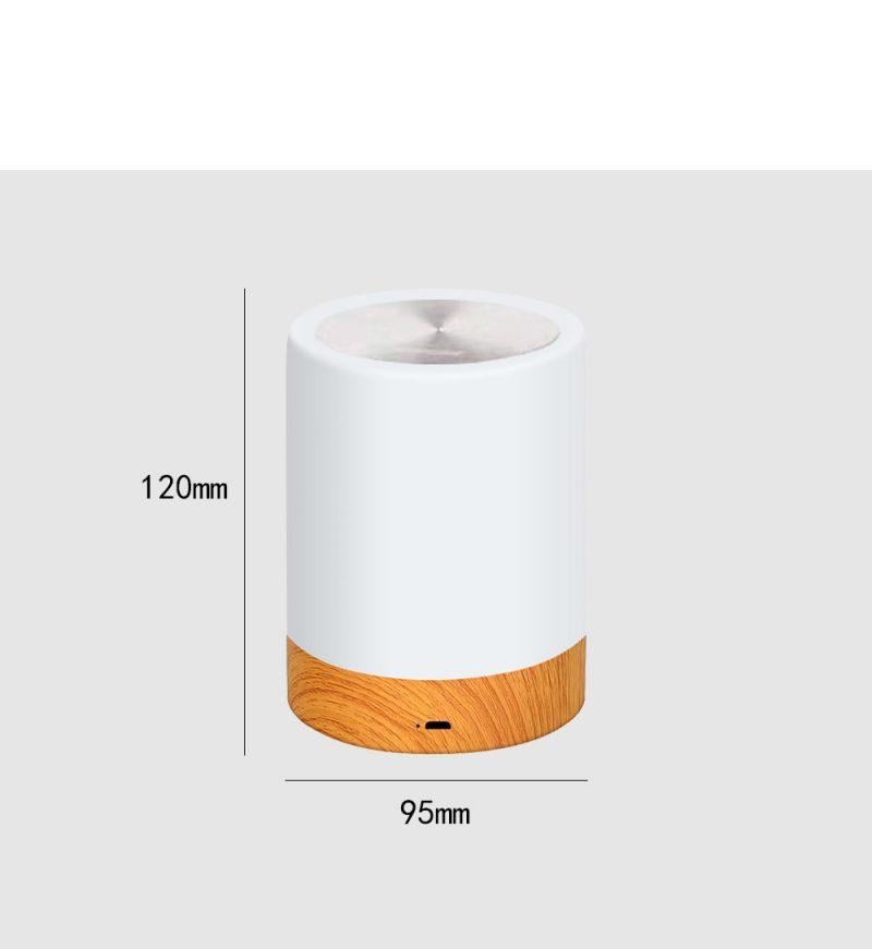 GlowEase – Dimmable LED Night Lamp with Touch Control and Colorful Ambience