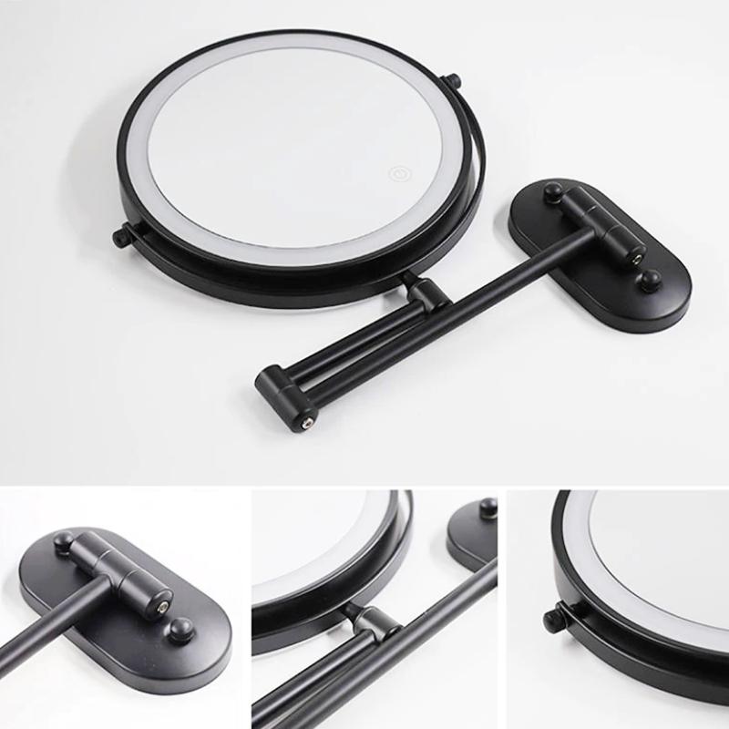 LumiMirror – Luxe LED Make-up Spiegel met Oplaadbare Verlichting