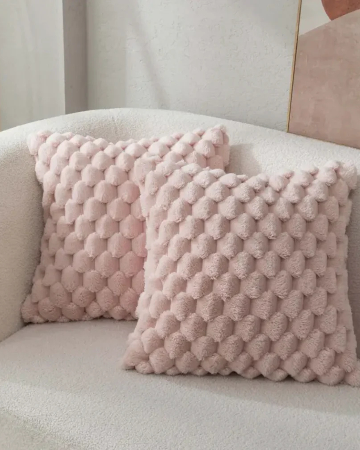 Embrace – Luxury Decorative Cushion with Lush Texture for a Refined Interior