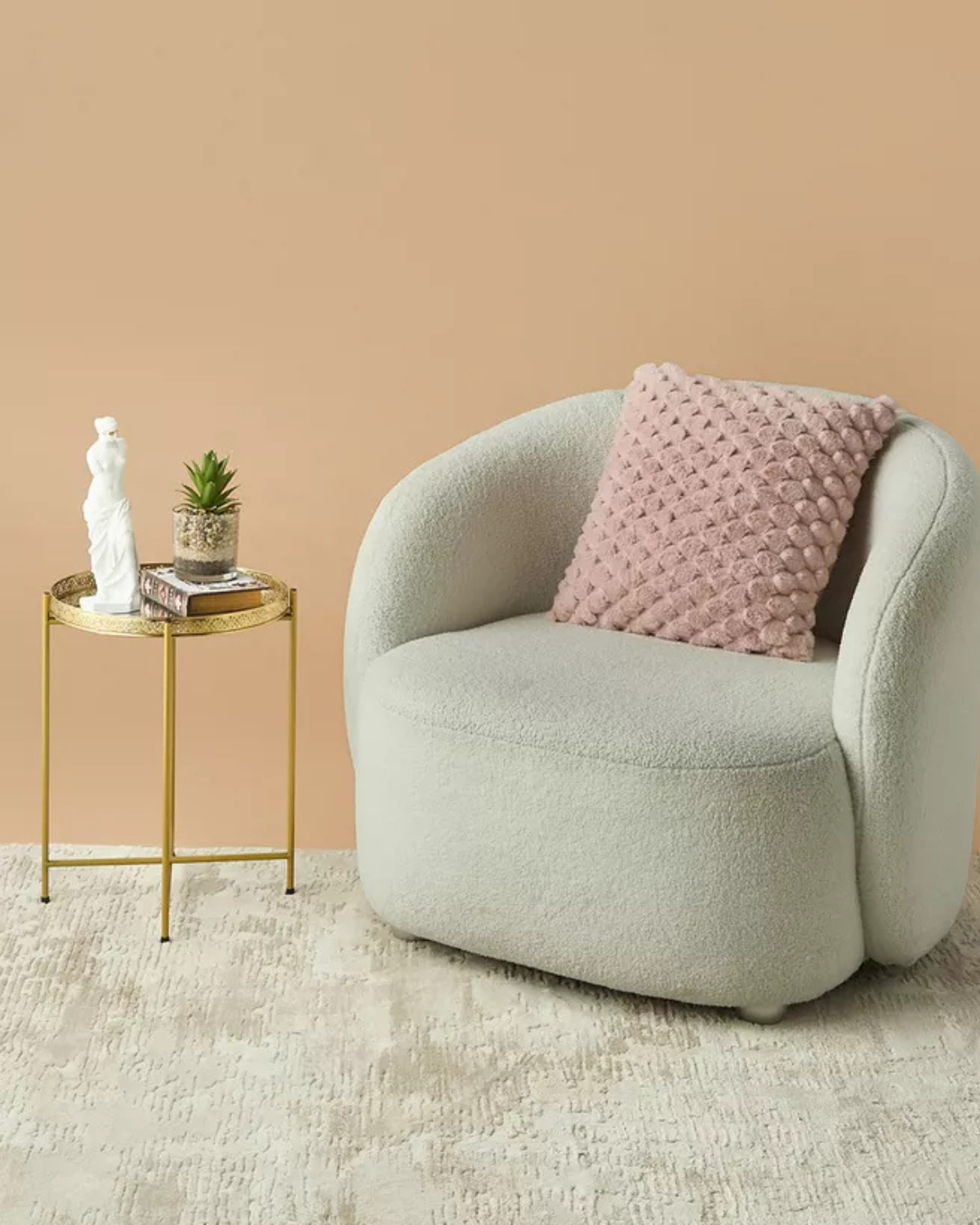 Embrace – Luxury Decorative Cushion with Lush Texture for a Refined Interior