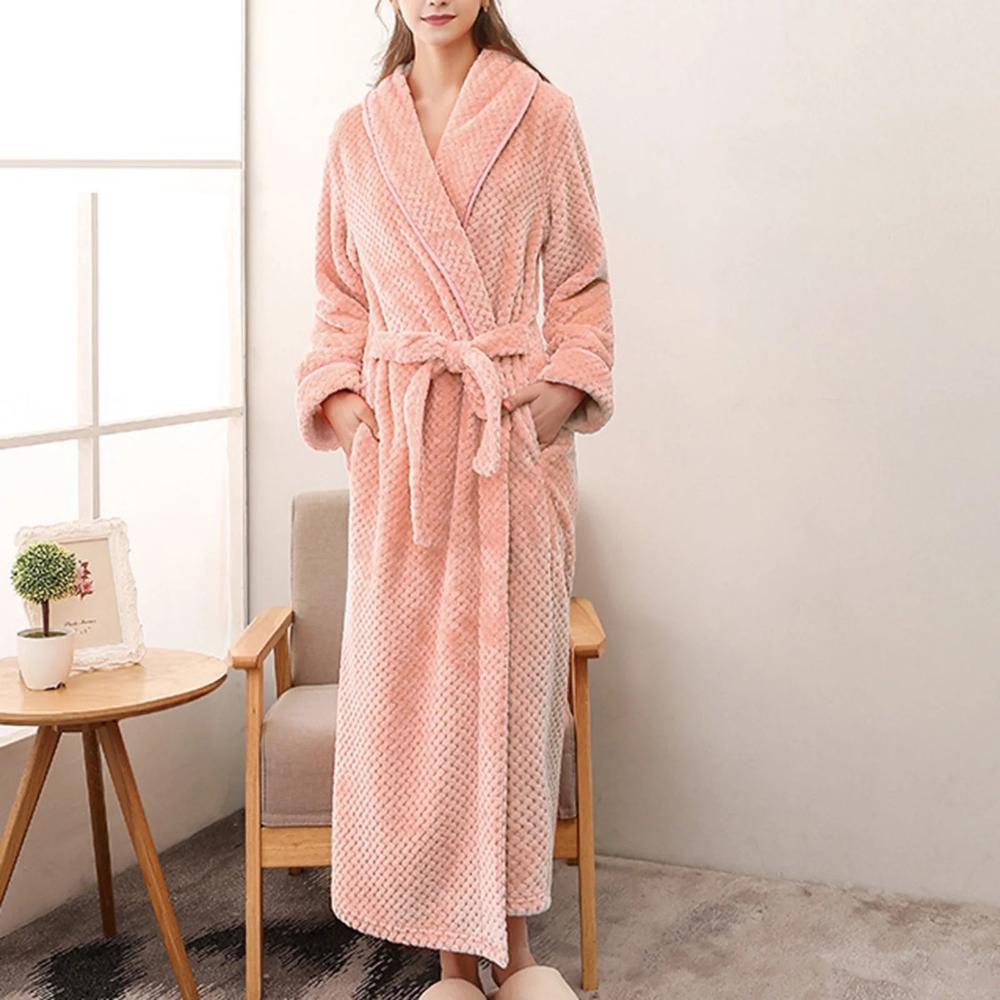 Velura Luxe – Elegant Fleece Bathrobe with Ultimate Wearing Comfort