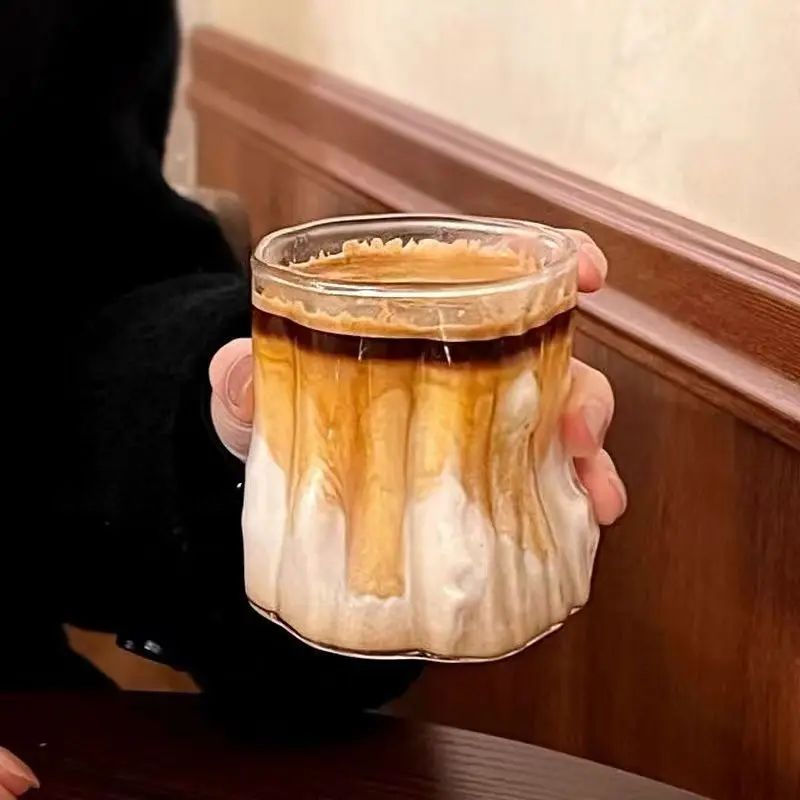 MizuLoden – Vintage Glass Mug with Japanese Serenity