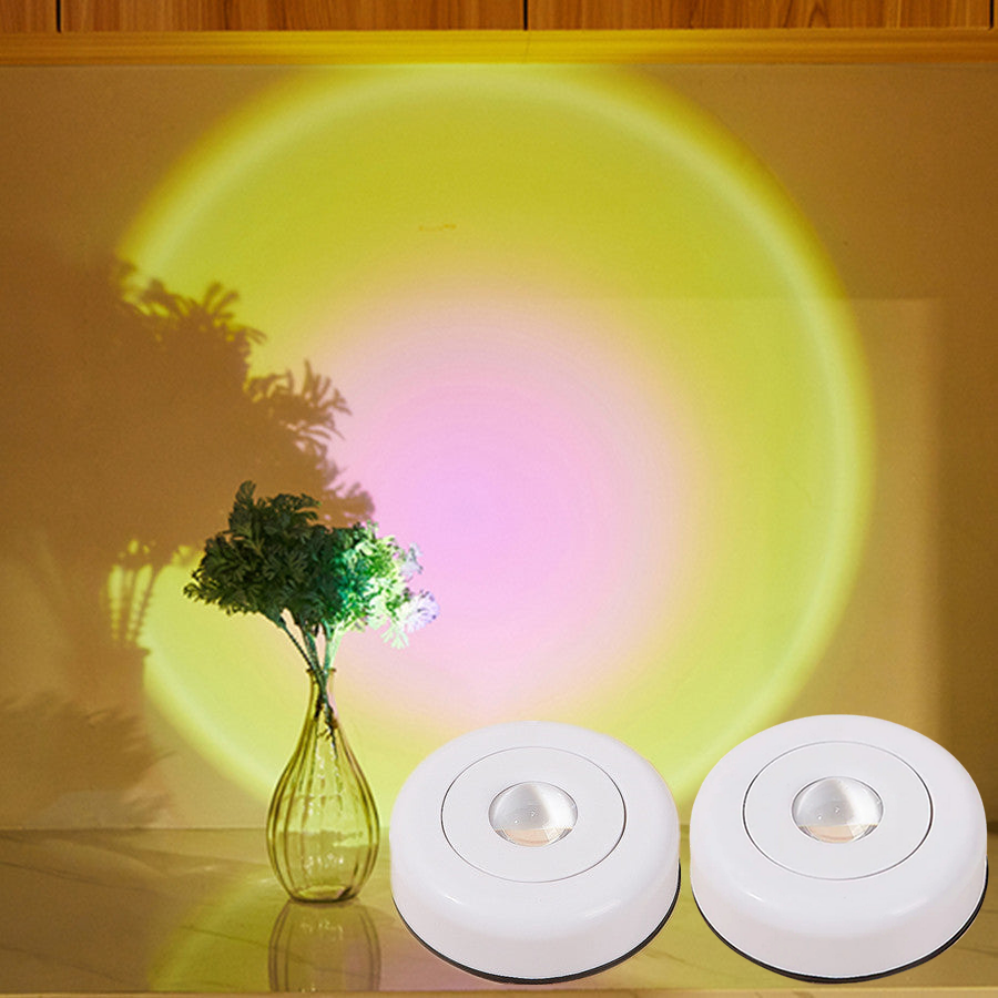 SolGlow – Compact Sunset Lamp with Versatile Mounting