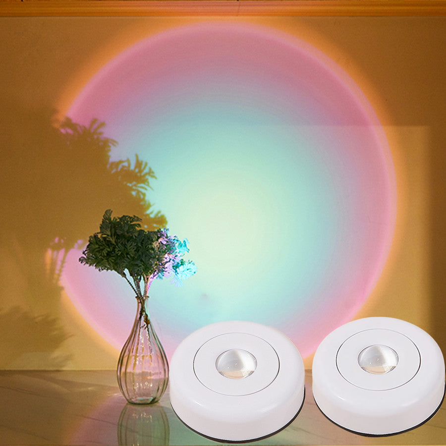 SolGlow – Compact Sunset Lamp with Versatile Mounting