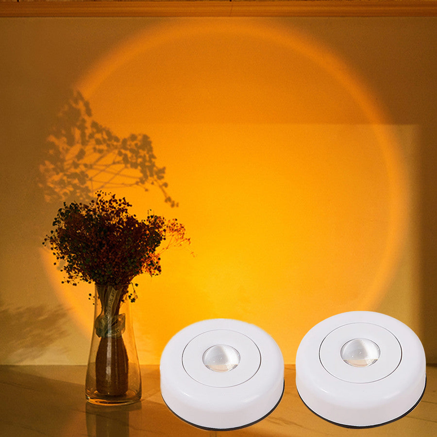 SolGlow – Compact Sunset Lamp with Versatile Mounting