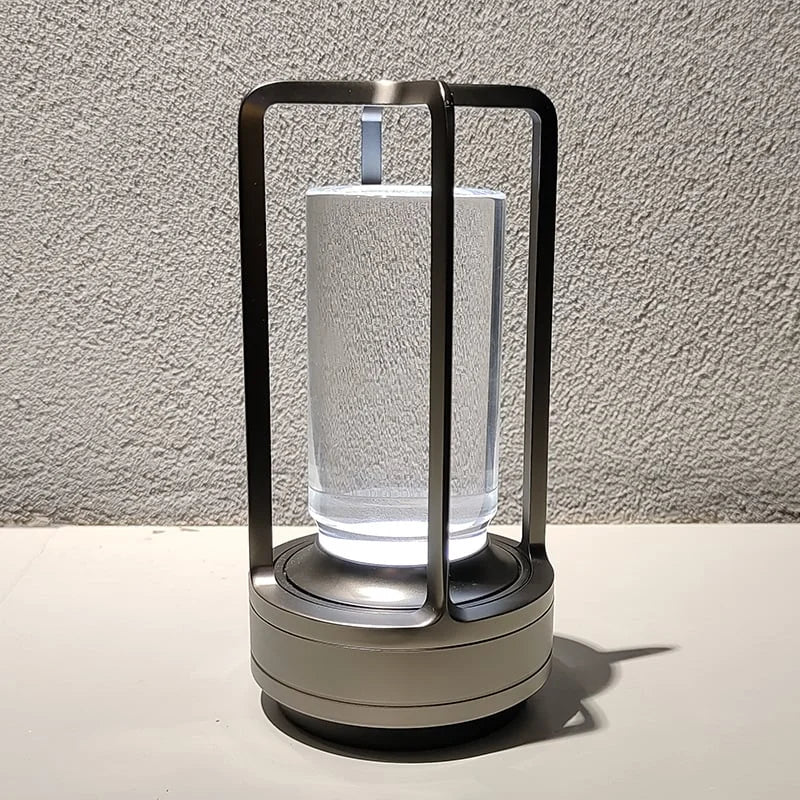 CrystalGlow – Elegant Dimmable Table Lamp with Crystal Ambience