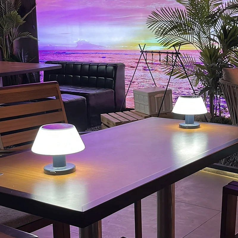 SolarGlow – Sustainable Table Lamp with Modern Design