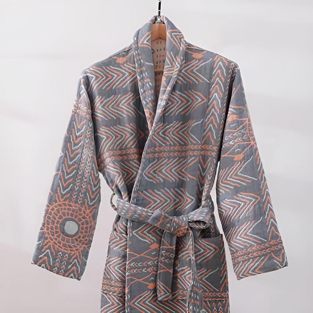 VelvetMorn – Soft Luxury Bathrobe made of Cotton Blend for Relaxing Moments