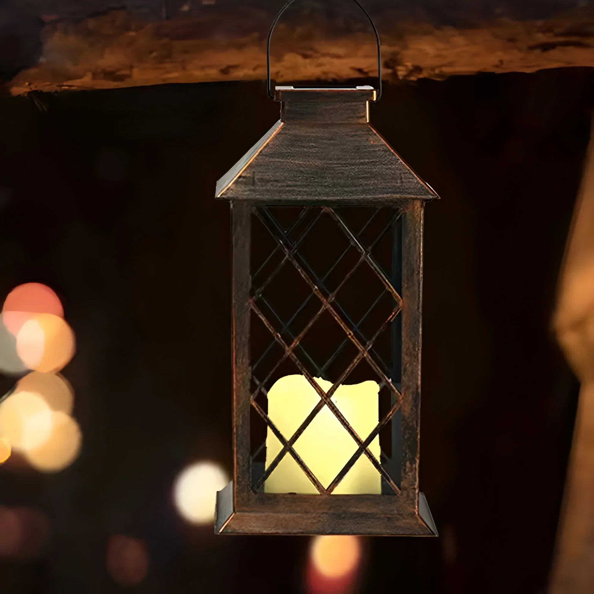 LumiCrest – Elegant Solar Garden Lantern with Timeless Ambiance for Outdoors