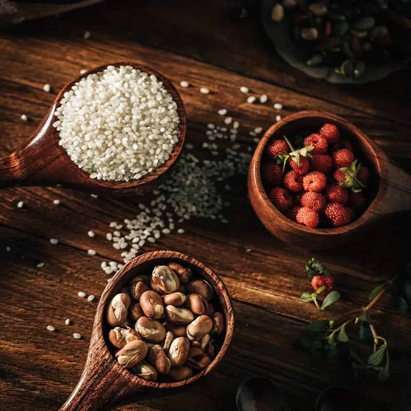 TimberScoop – Luxe Houten Keukenschep met Ergonomisch Ontwerp voor Veelzijdig Gebruik