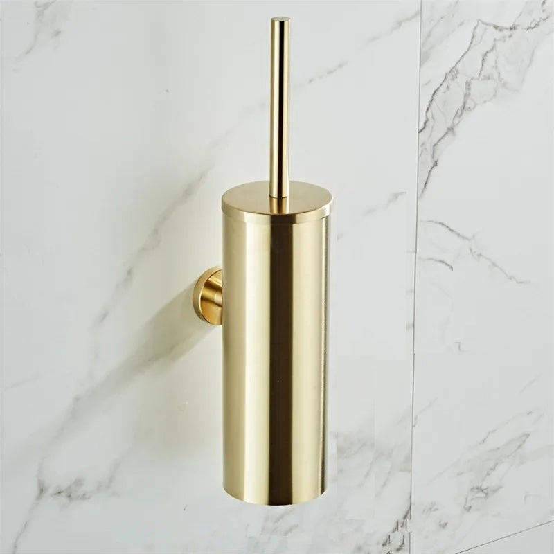 PureForm Luxe Wall-Mounted Toilet Brush – Stylish Hygiene for a Modern Interior