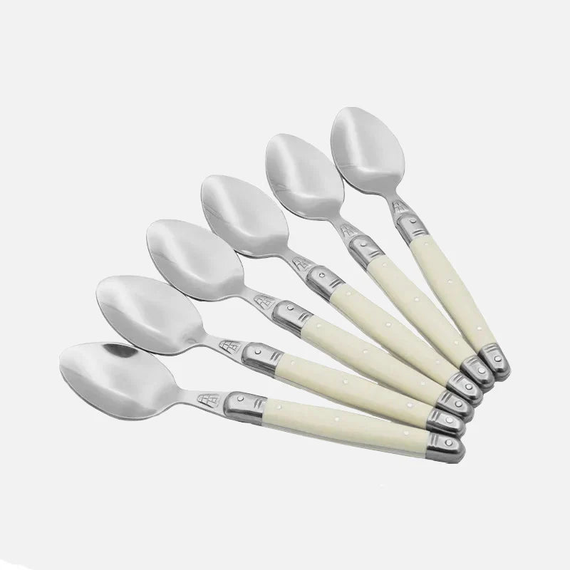 IvoryElegance – Luxury Laguiole Cutlery Set with Timeless Style