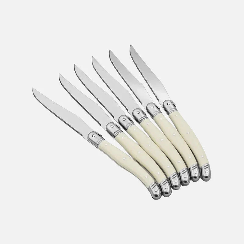 IvoryElegance – Luxury Laguiole Cutlery Set with Timeless Style