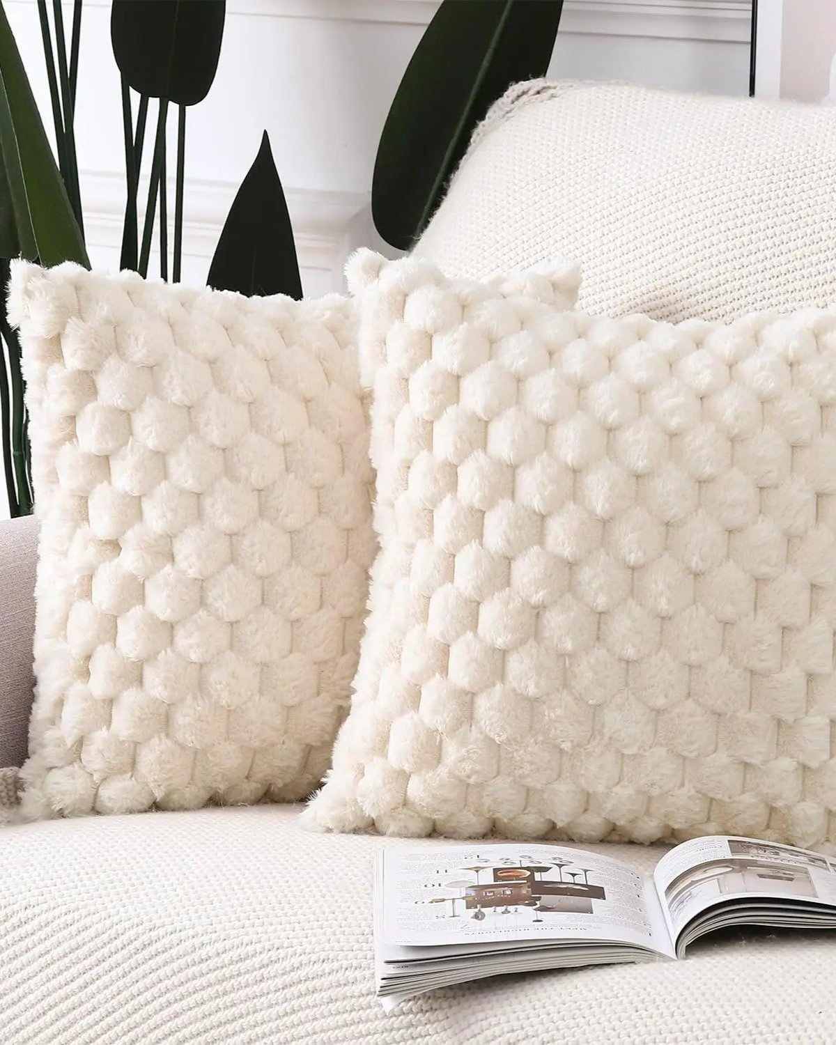 Embrace – Luxury Decorative Cushion with Lush Texture for a Refined Interior