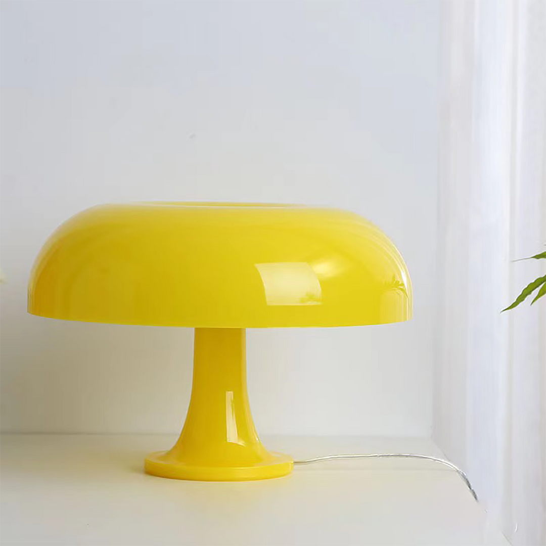MushRoomGlow – Vintage Table Lamp with Wooden Design for a Cozy Atmosphere