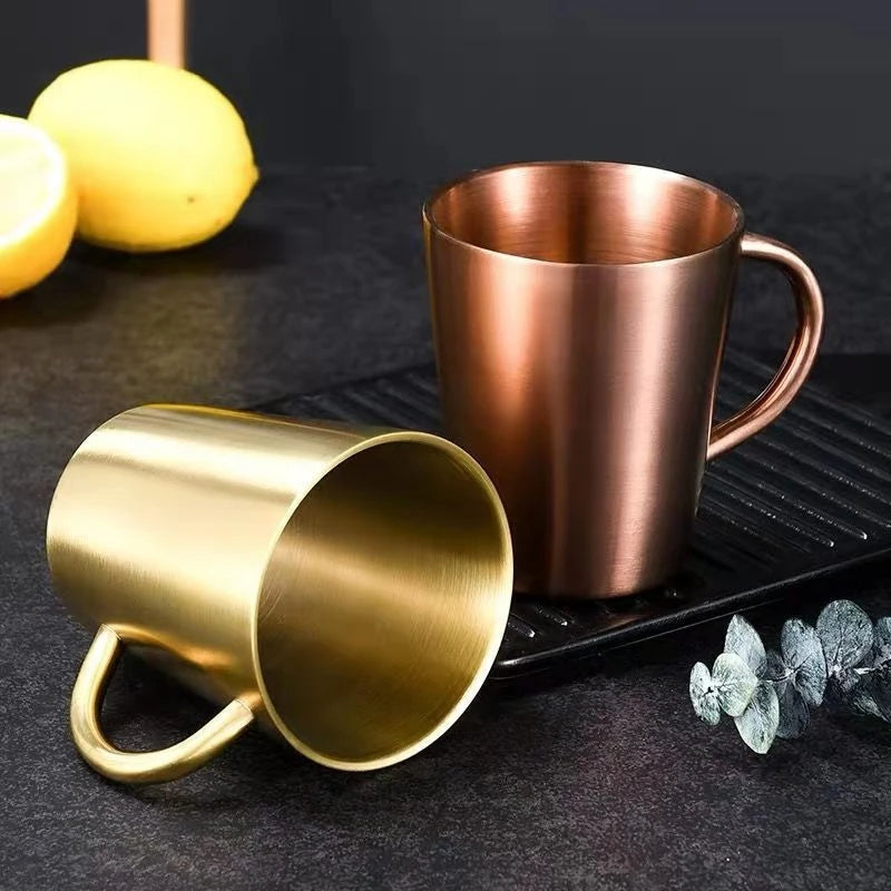 SteelAura Luxe Thermo Mug – Stylish Stainless Steel Cup for a Modern Interior