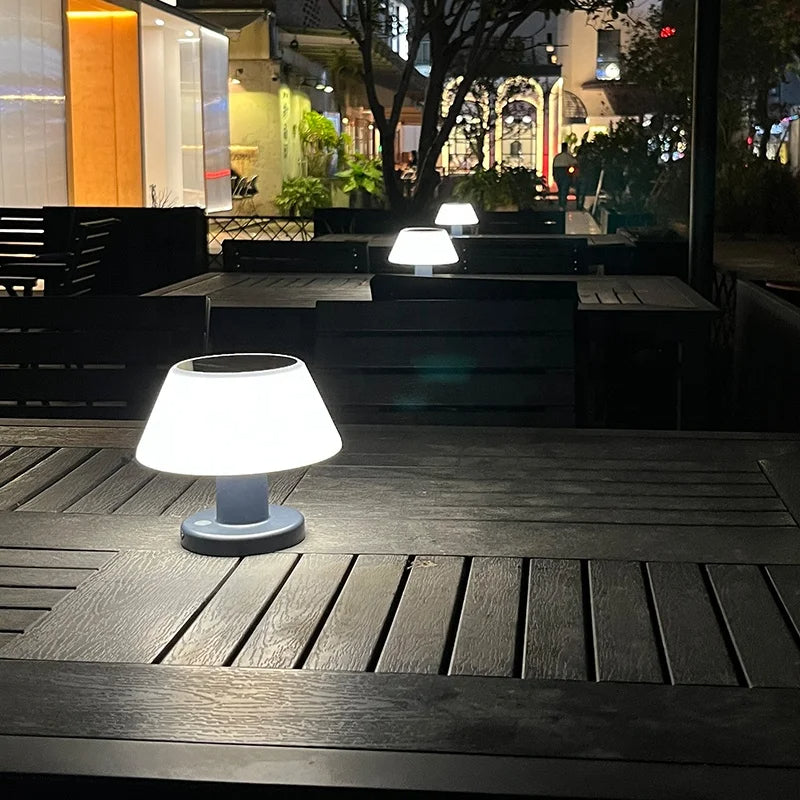 SolarGlow – Sustainable Table Lamp with Modern Design