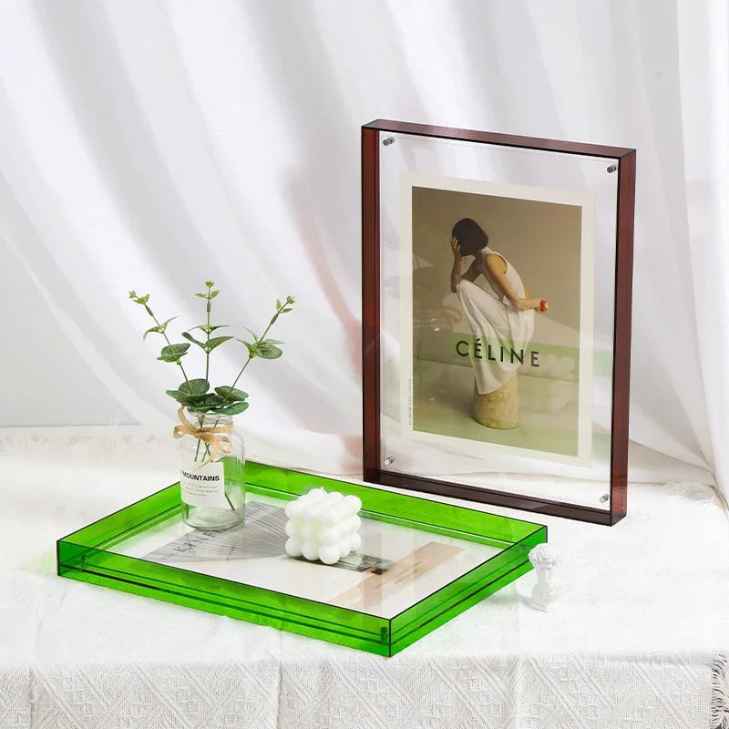 LumiFrame Elegant Acrylic Photo Frame – For a Colorful and Stylish Interior