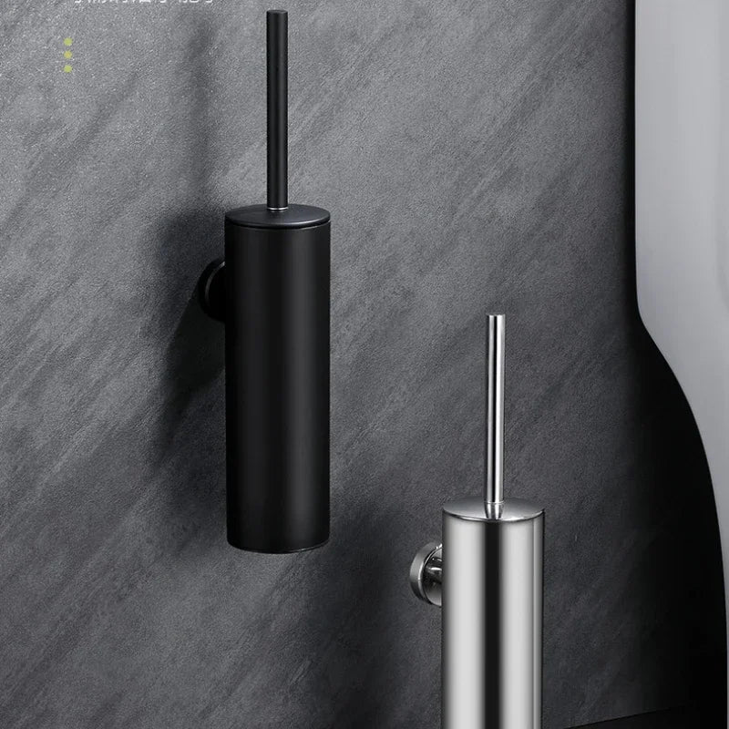PureForm Luxe Wall-Mounted Toilet Brush – Stylish Hygiene for a Modern Interior