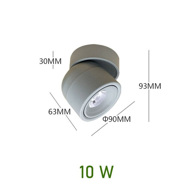 NordicLuxe – Minimalist LED Spotlight with Refined Design